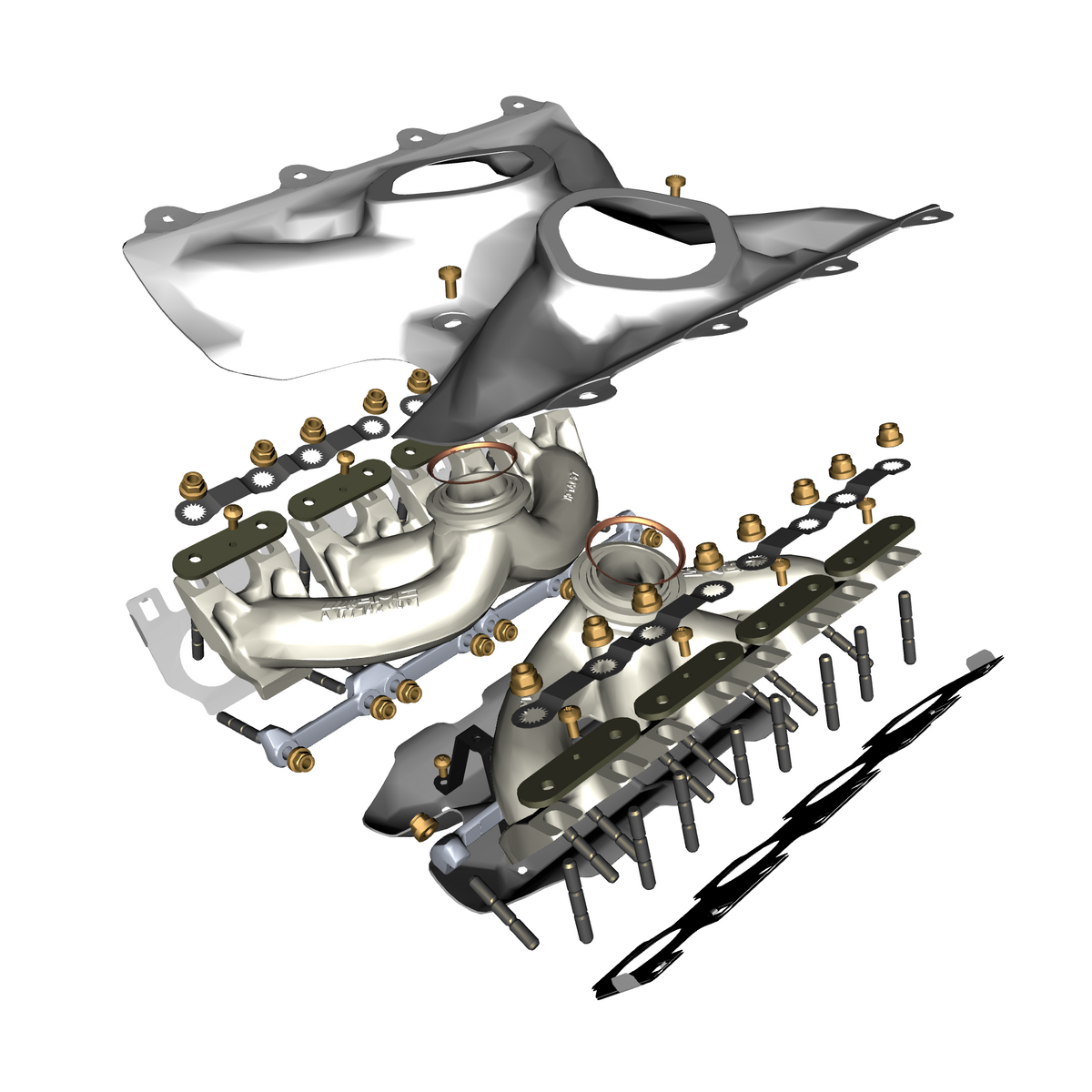 030104-10 Exhaust Manifold