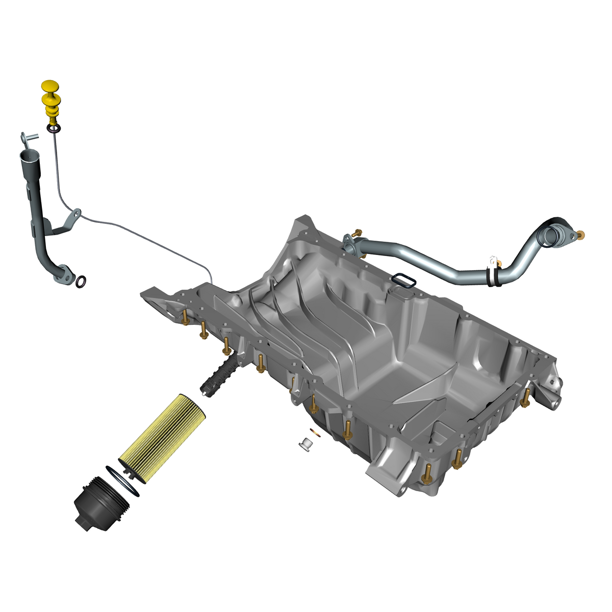 030201-10 Oil Pan & Filter
