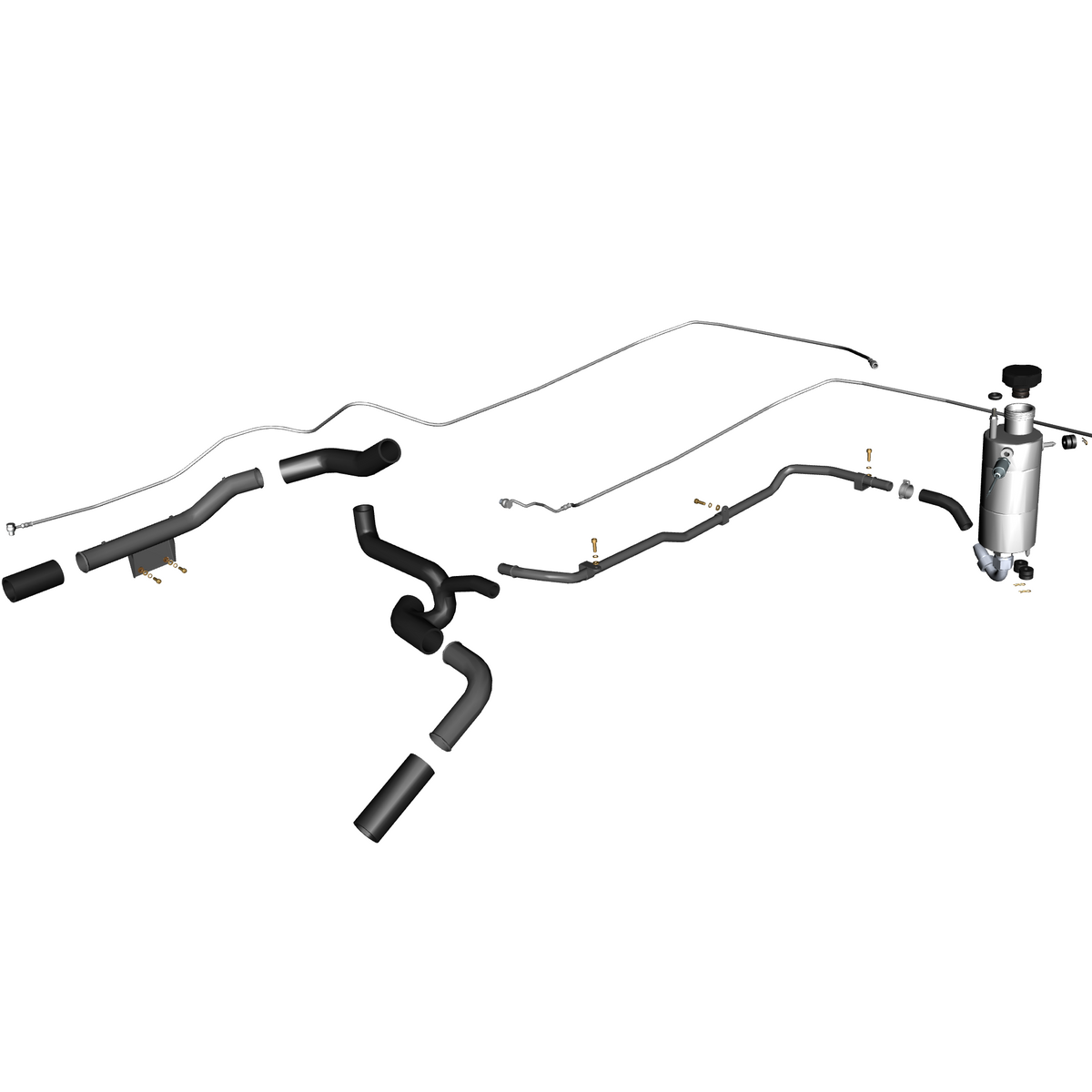 030304-02 Coolant Hoses & Reservoir