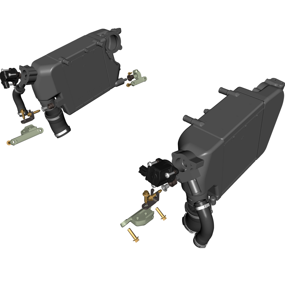 031202-20 1 Piece Charge Air Cooler 18MY->