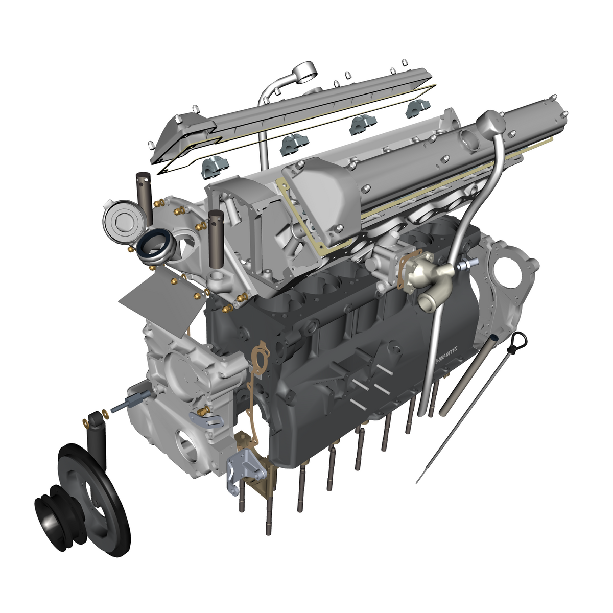 031600-10 Engine Structure