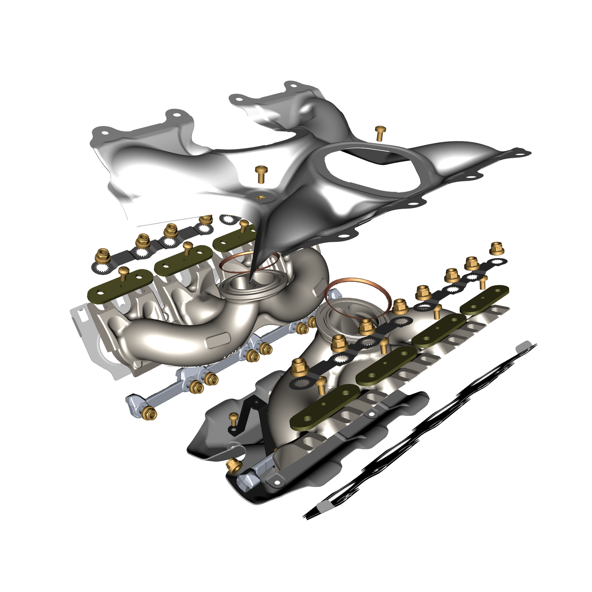 031612-10 Exhaust Manifold