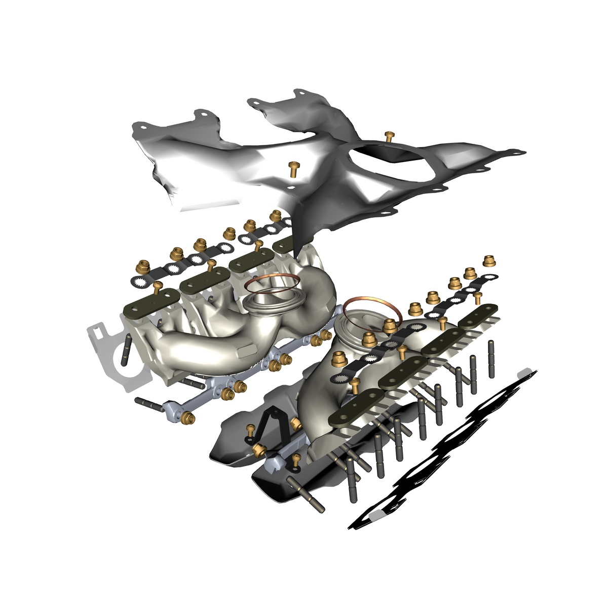 032112-10 Exhaust Manifold