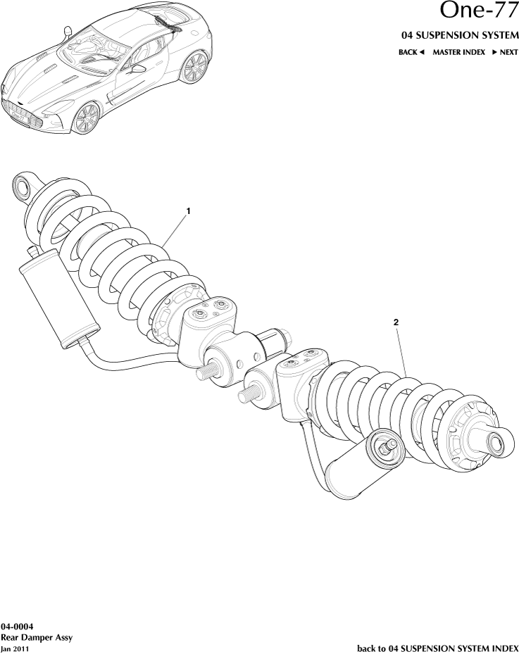 Rear Spring & Damper
