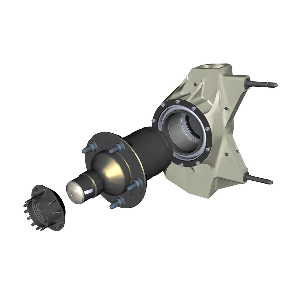 040100-03 Front Hub Assembly