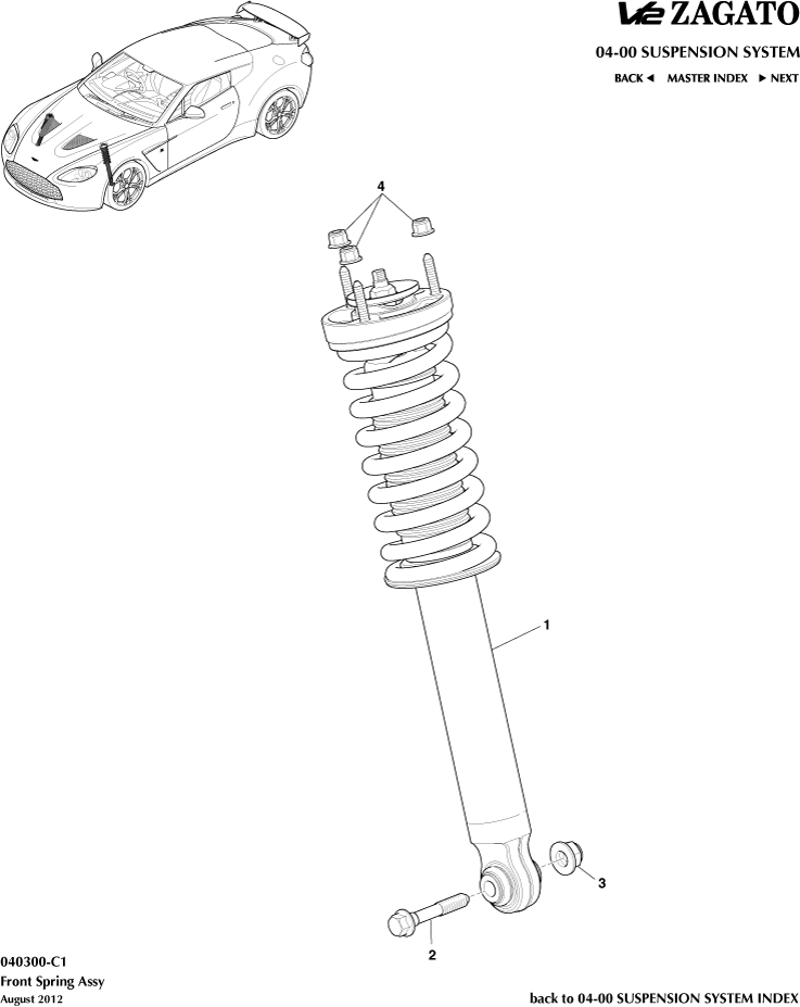 Front Spring & Damper