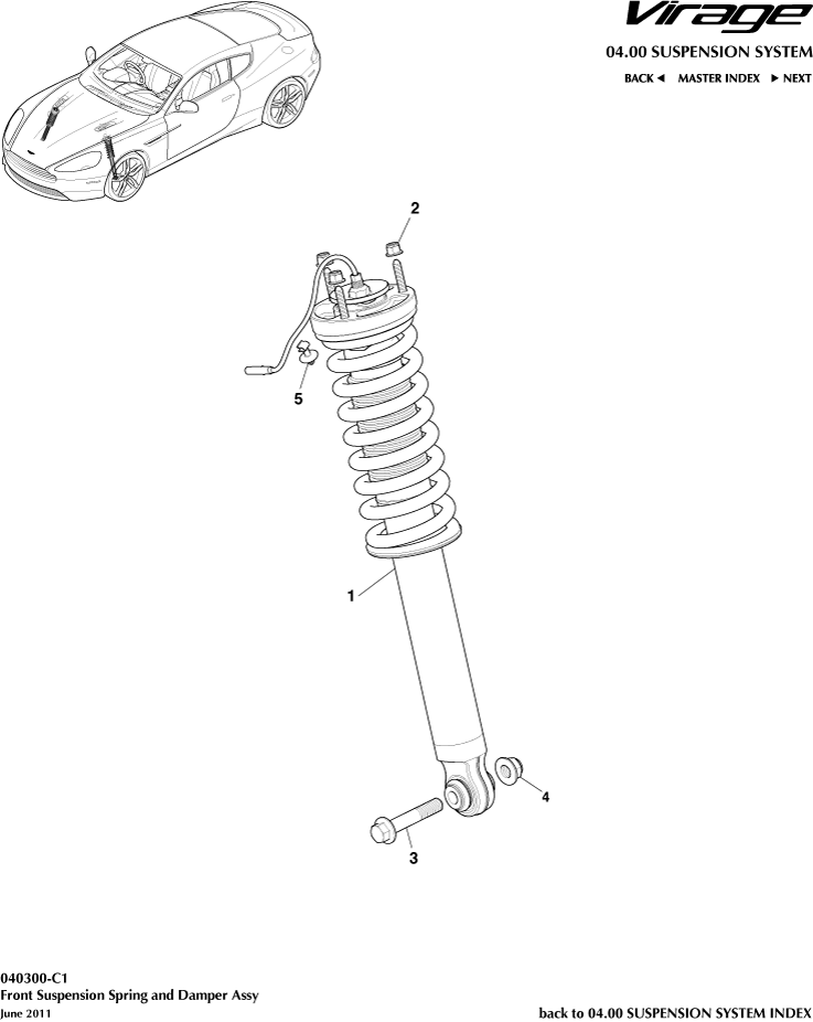 Front Spring & Damper
