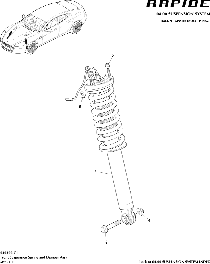 Front Spring & Damper