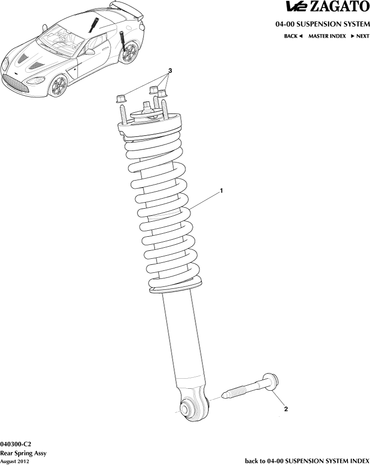 Rear Spring & Damper
