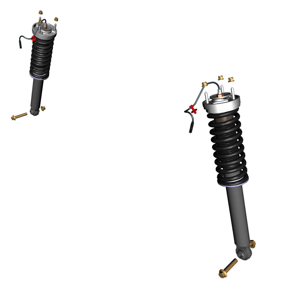 040301-10 Front Springs & Dampers