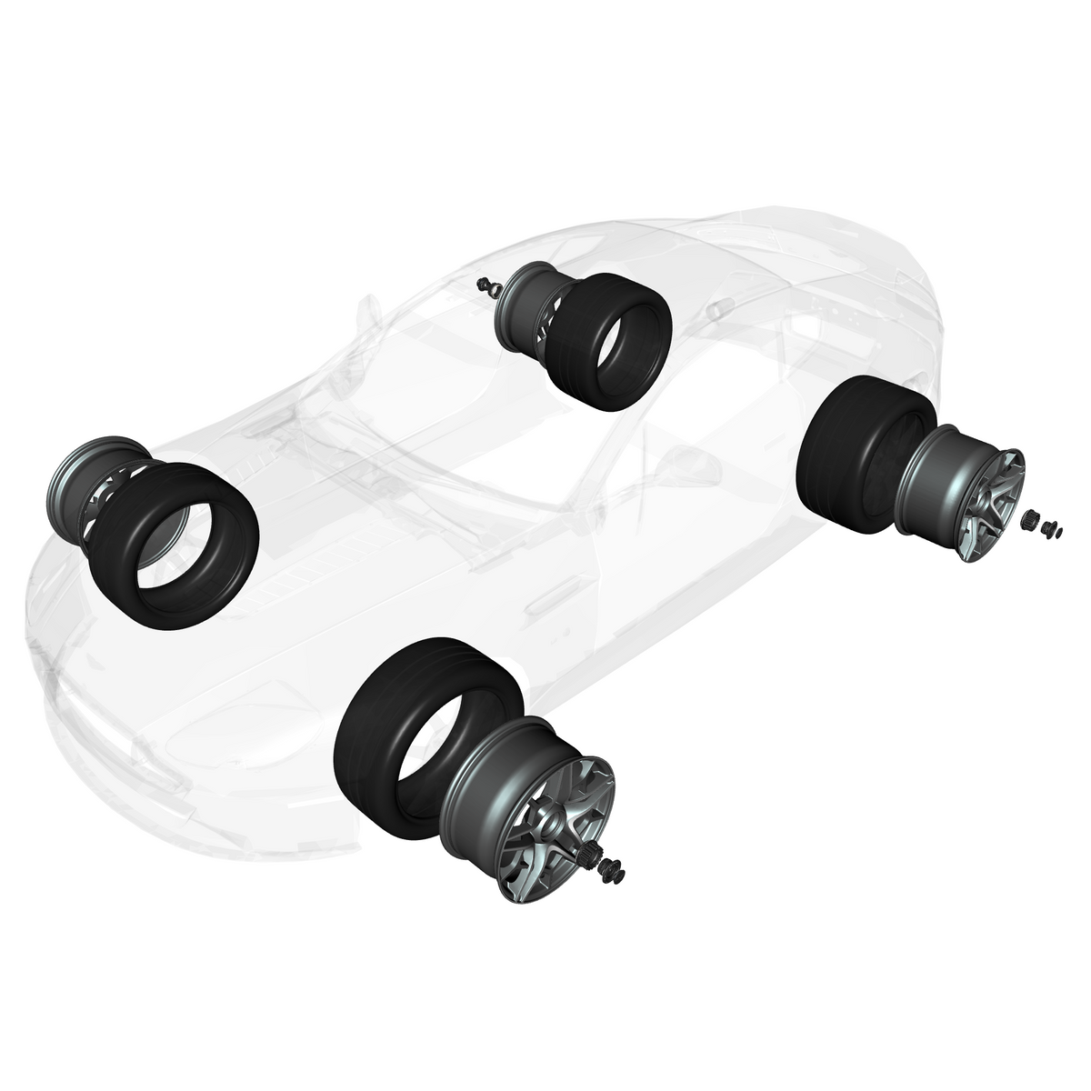 040400-08 Wheels & Tyres - V600