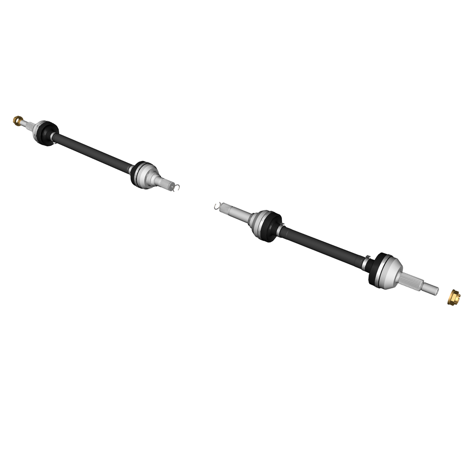 050500-10 Rear Driveshafts