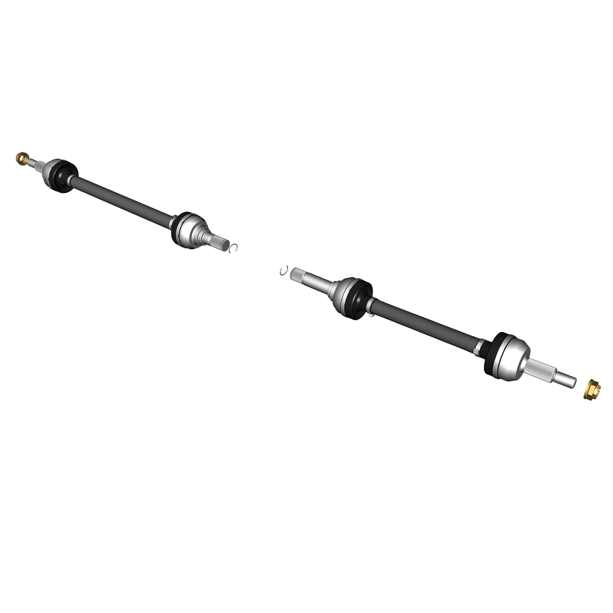050500-10 Rear Driveshafts - Auto