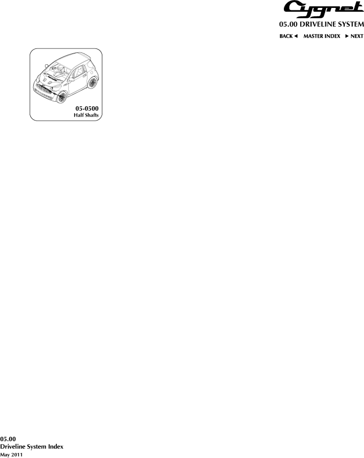 05-00 - Driveline System