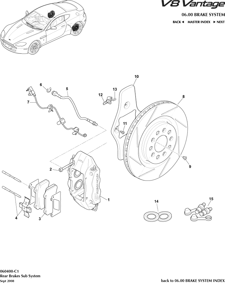 Rear Brake System
