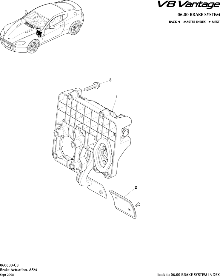 Brake Actuator Assembly, ASM