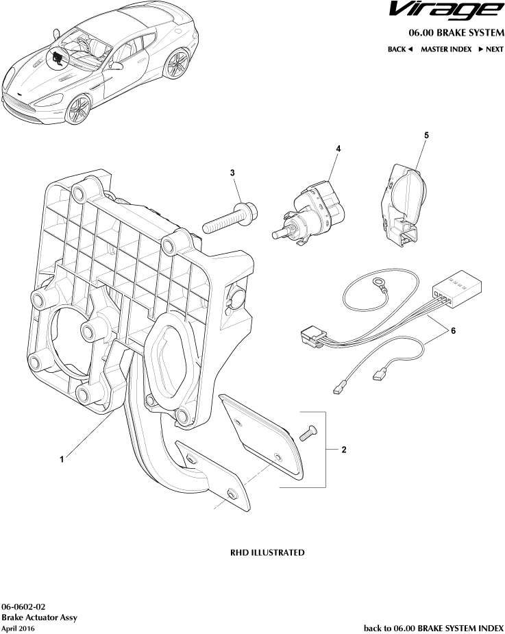 Brake Actuator Assembly