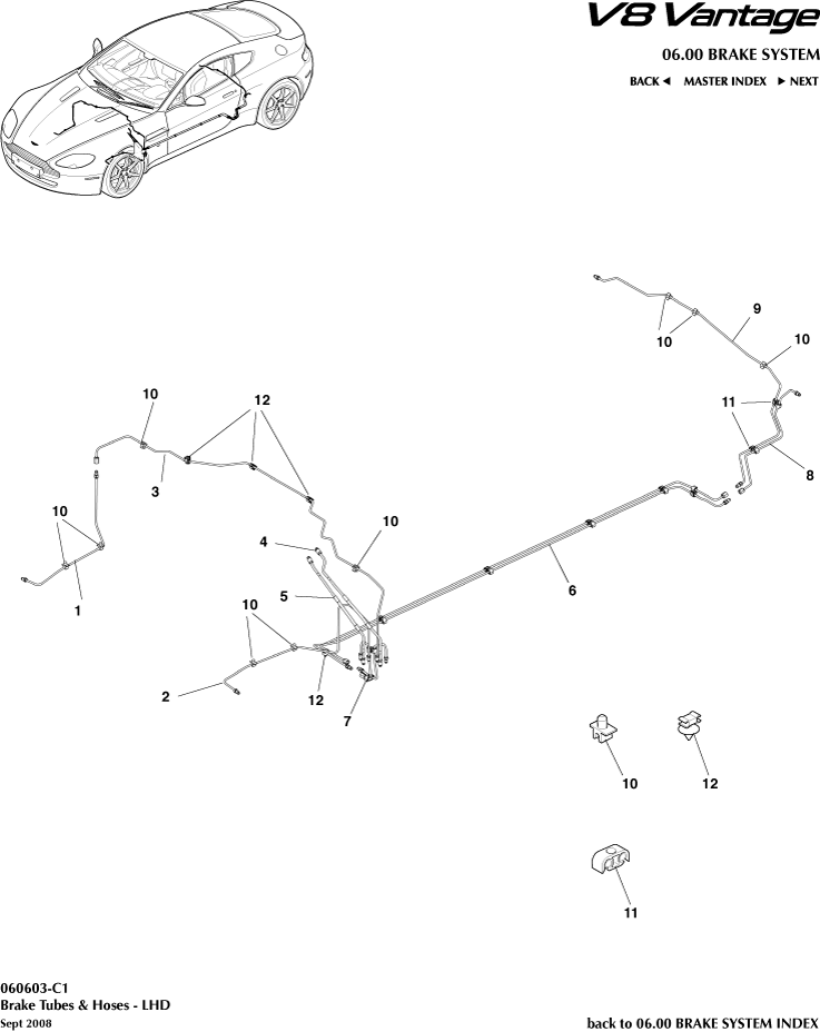 Brake Lines & Hoses, LHD
