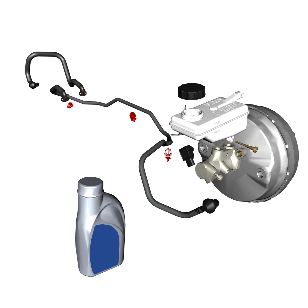 060700-20 Power Brake - V8