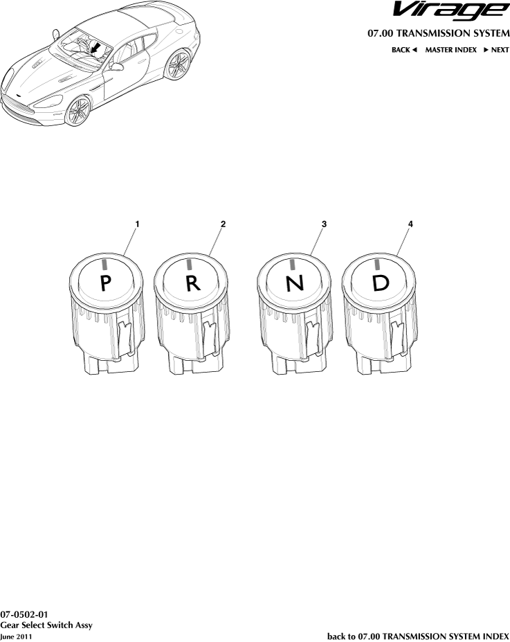 Transaxle Switches