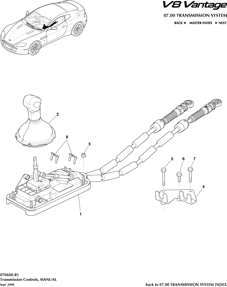 Gear Lever Assembly, Manual