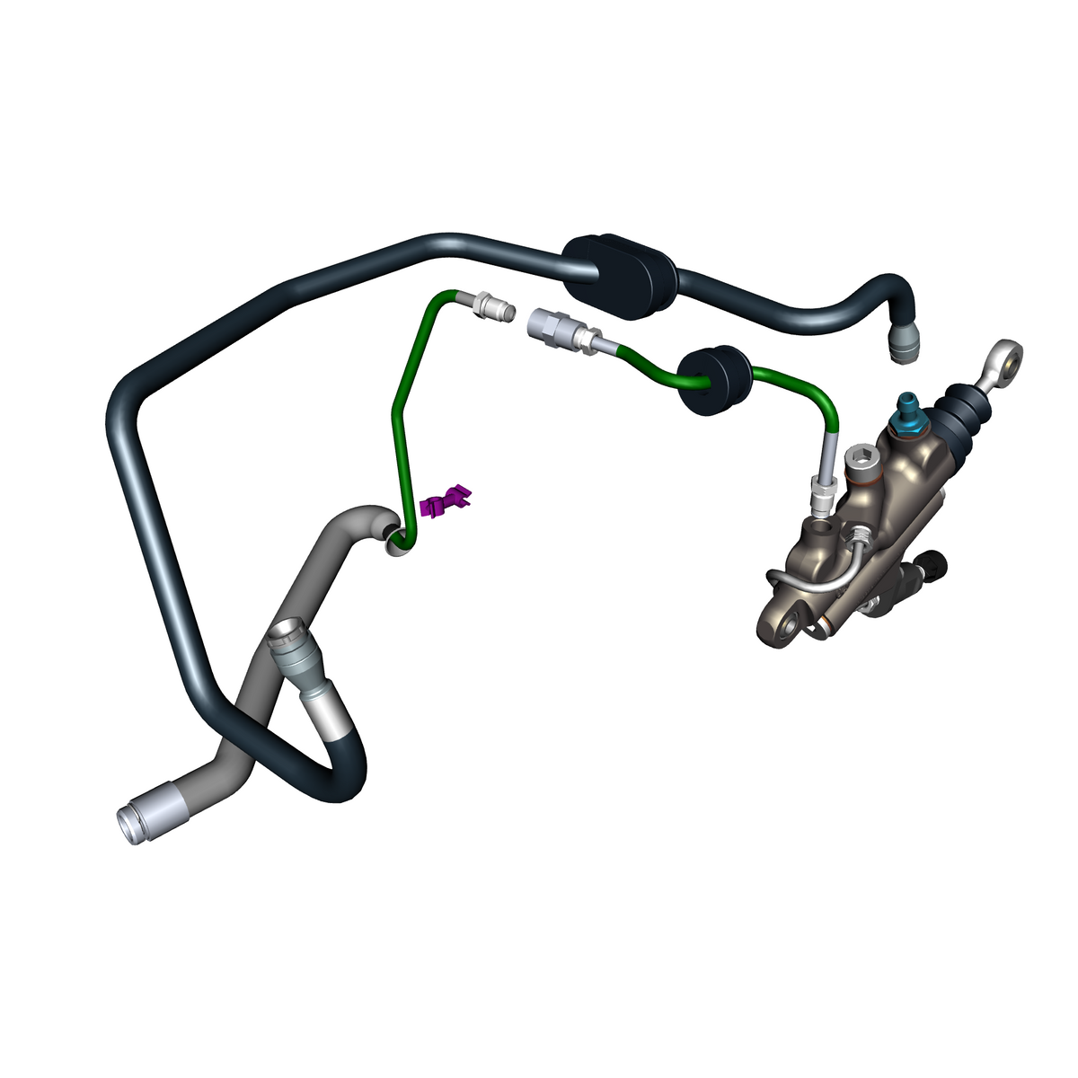 080201-10 Clutch Hydraulics, LHD