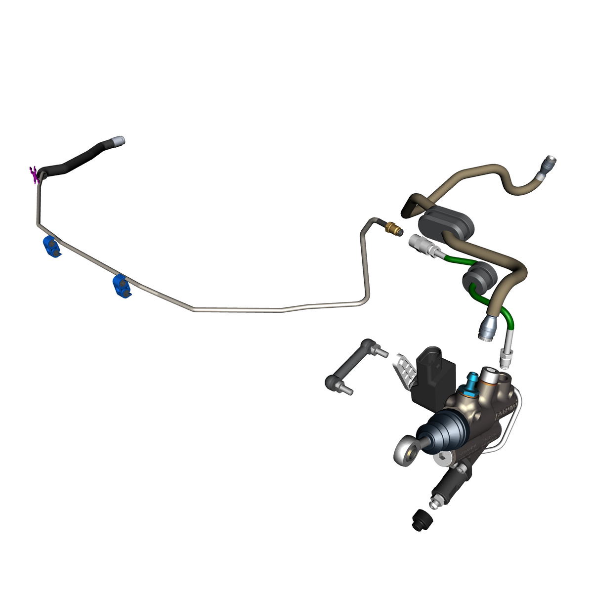 080201-20 Clutch Hydraulics RHD