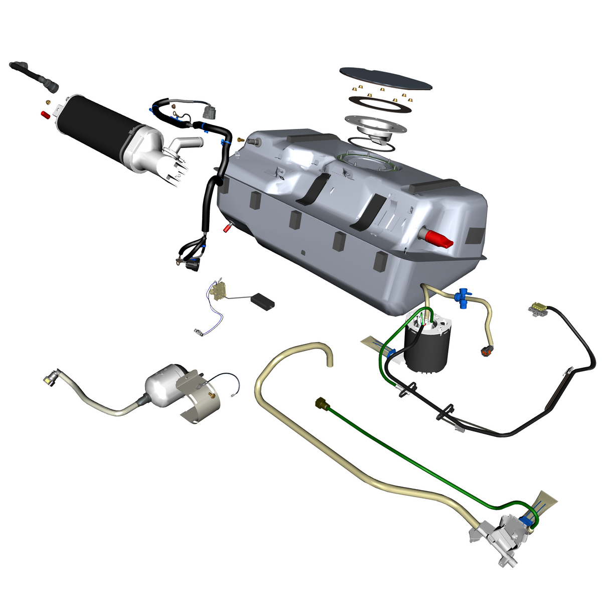 100101-01 Fuel Tank Assembly