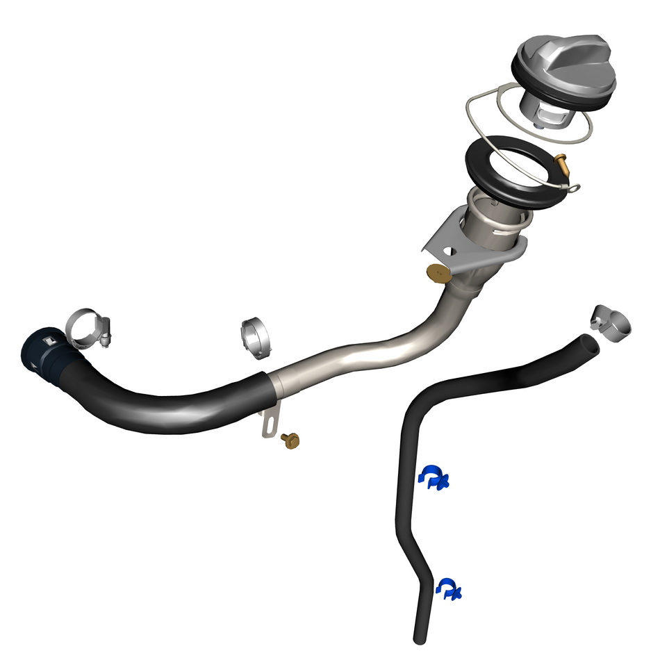 100103-10 Filler Cap & Pipe Coupe & Speedster