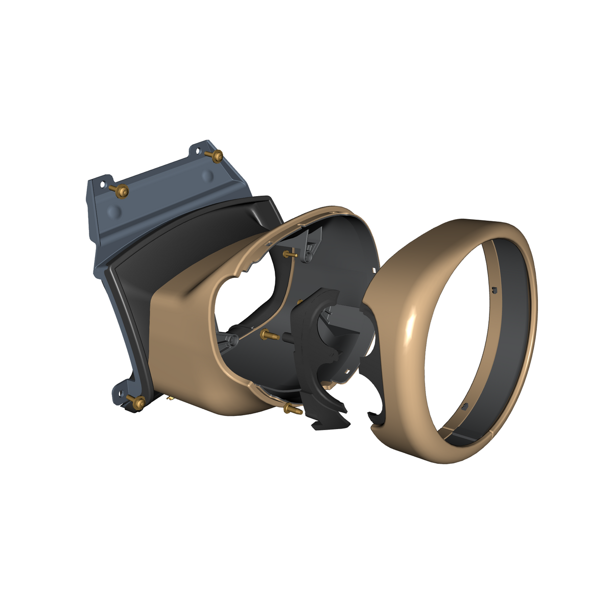 110404 Steering Column Cowl