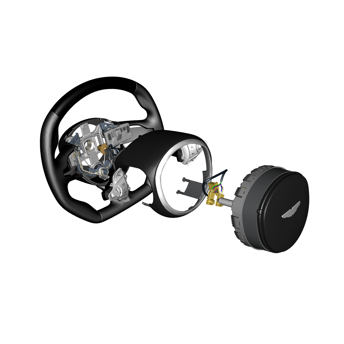 110601-40 Sports Steering Wheel