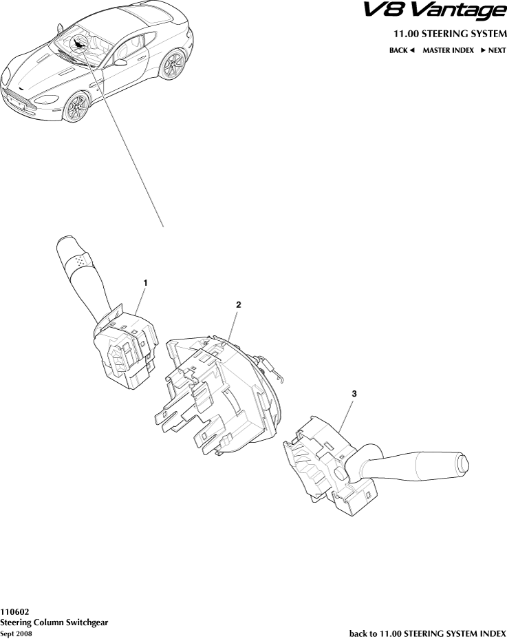 Steering Column Switch