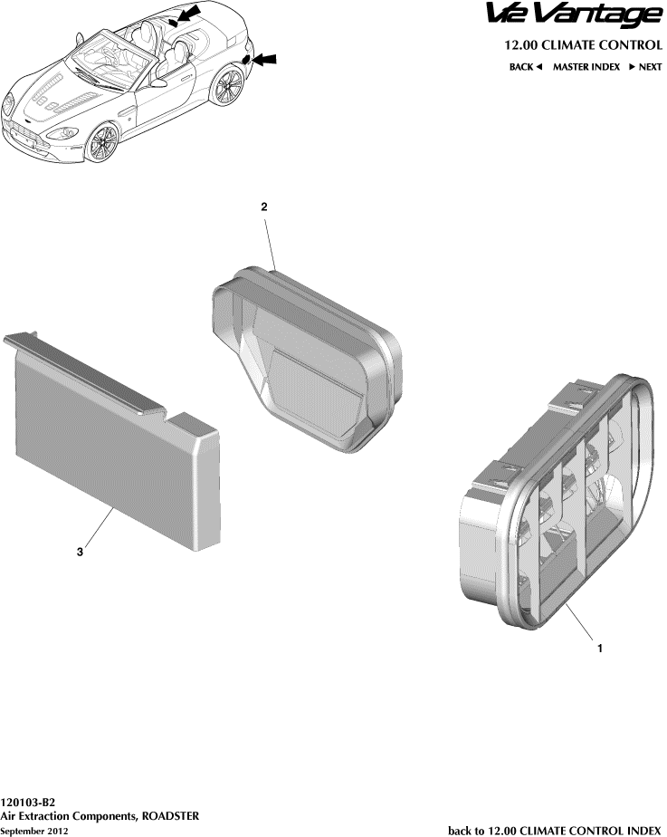 Air Extraction Components, Roadster