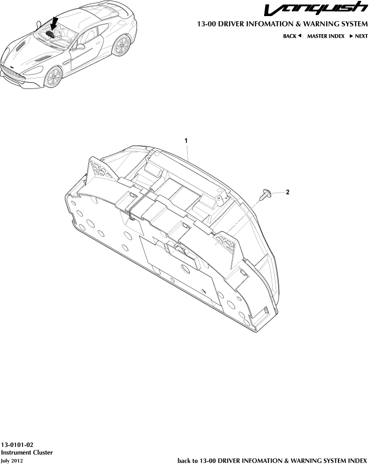 Instrument Cluster