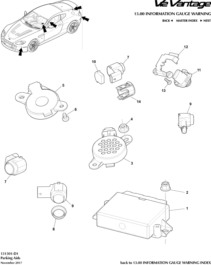 Parking Aid Sensors