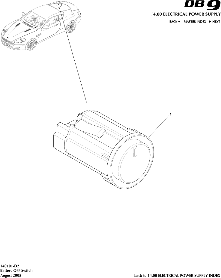 Battery Off Switch
