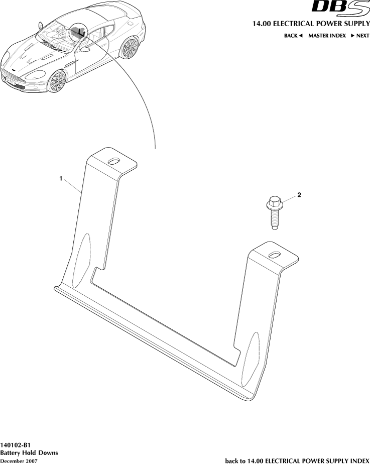 Battery Hold Downs