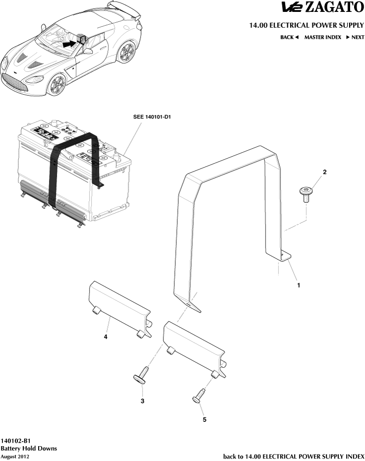 Battery Hold Downs