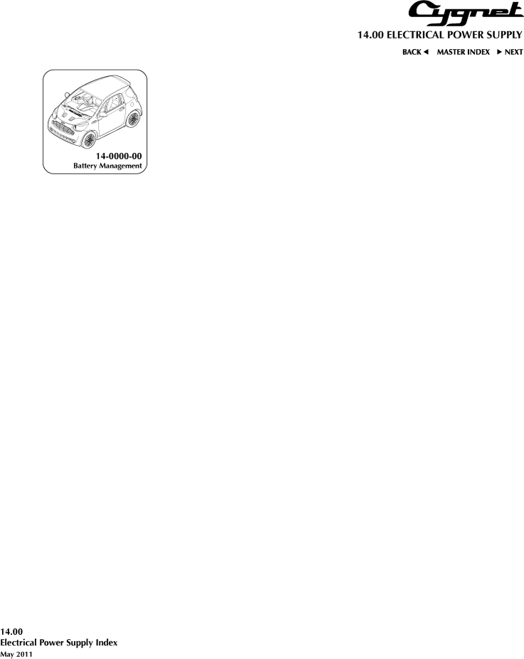 14-00 - Electrical Power Supply System