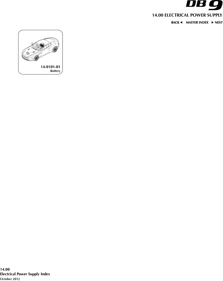 14-00 - Electrical Power Supply System