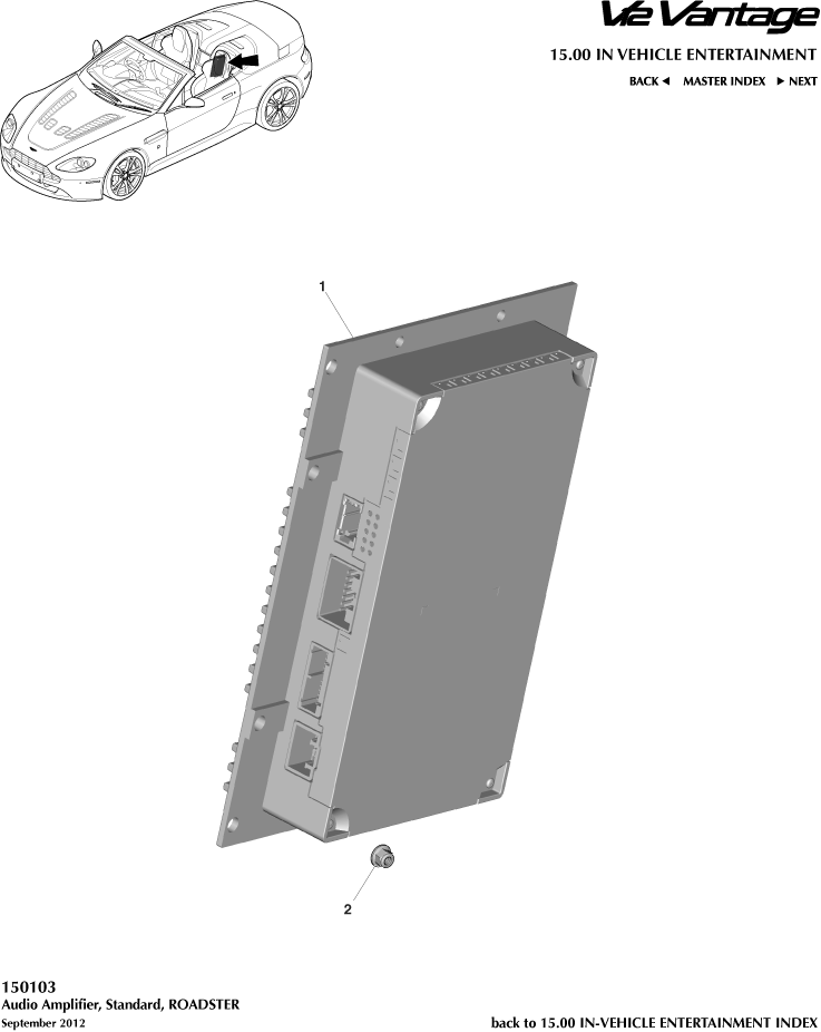 Amplifier, Roadster