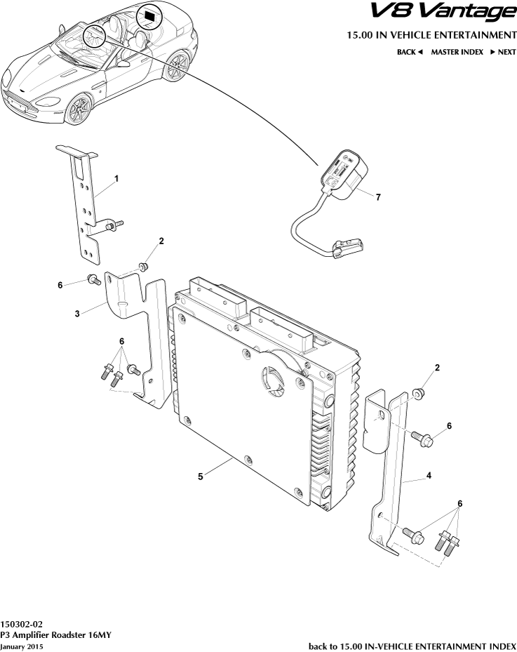 P3 Amplifier, Roadster