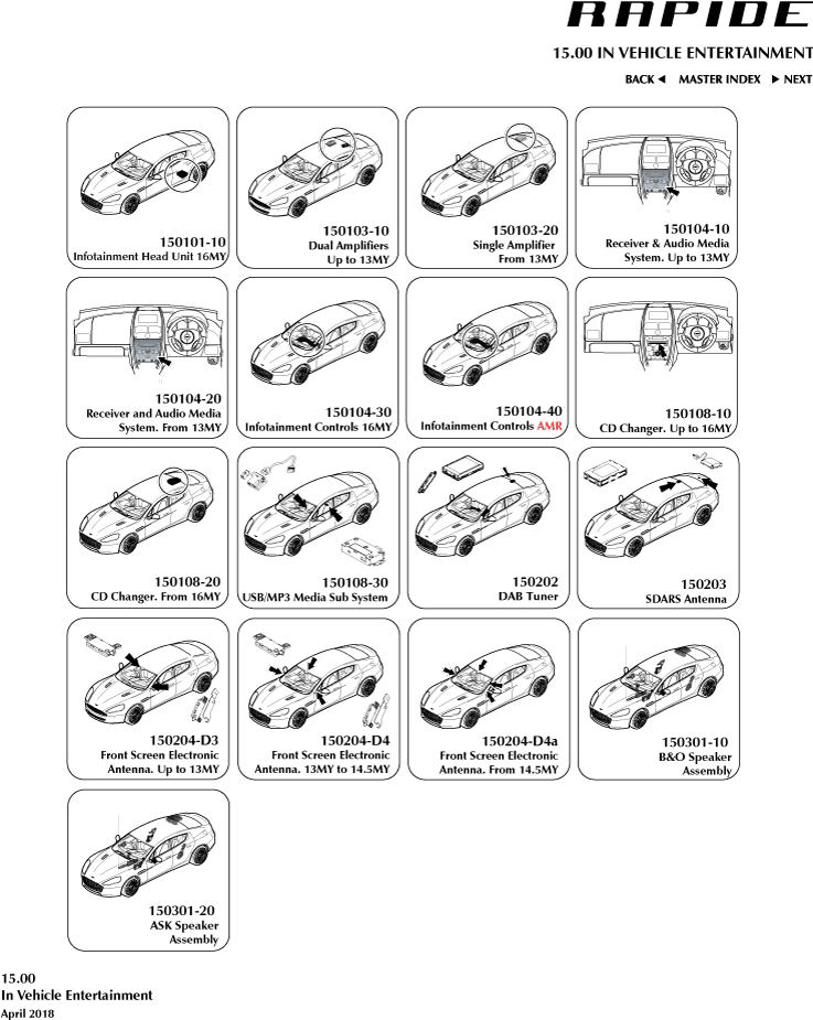 15-00 - In-Vehicle Entertainment System