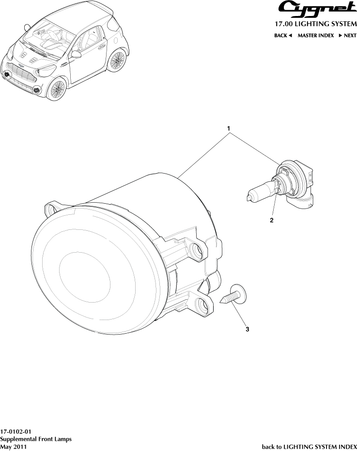 Supplemental Front Lights