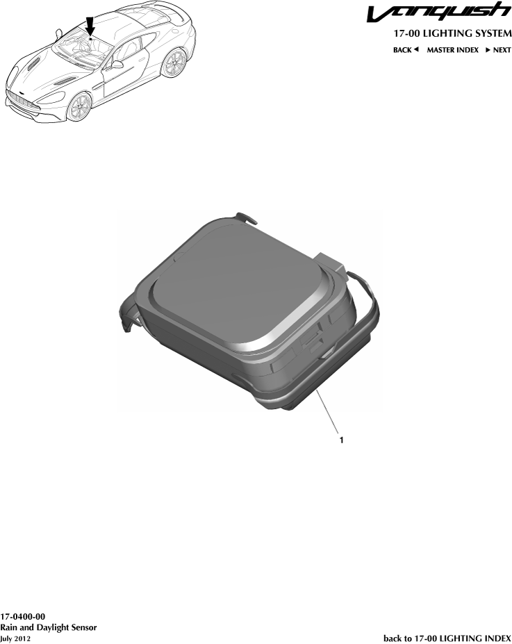 Rain & Daylight Sensor