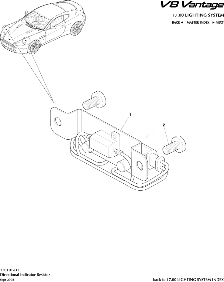Directional Indicator Resistor