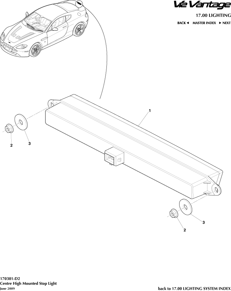 High Mounted Stop Light