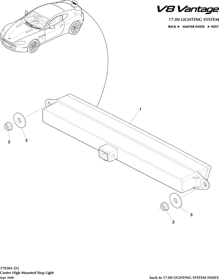 High Mounted Stop Light