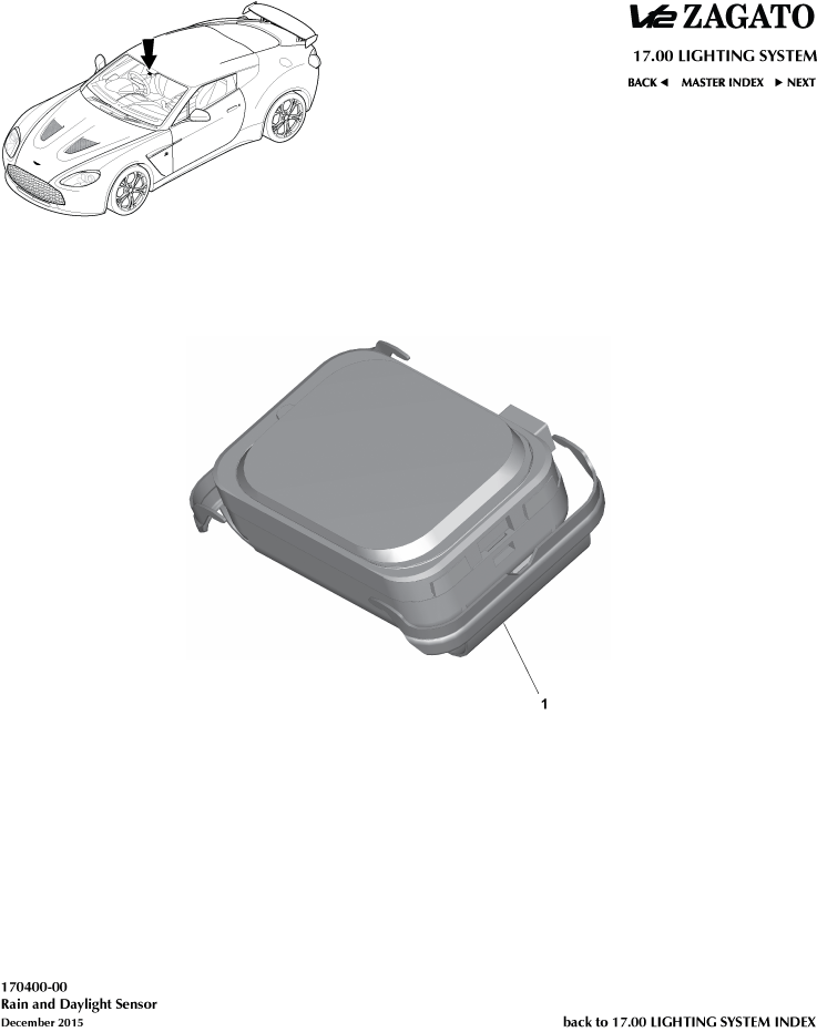 Rain & Daylight Sensor