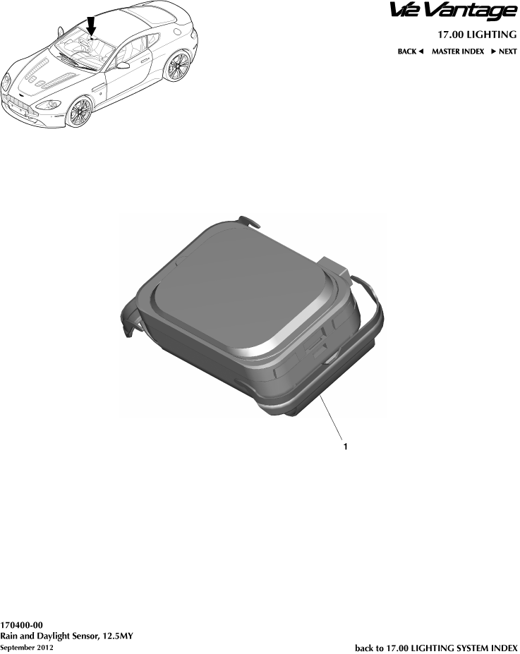 Rain & Daylight Sensor